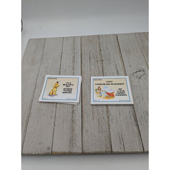 Dog-opoly Edition Game Replacement Good Dog Bad Dog Cards - Picture 2 of 4